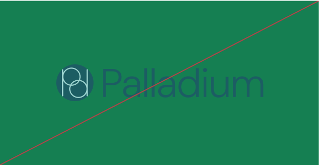 Image of brand logo incorrectly using gradients