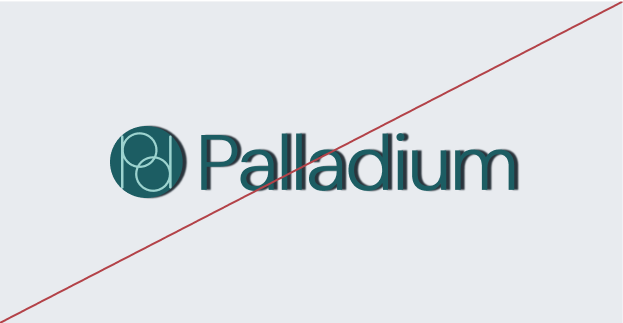 Image of brand logo incorrectly ordered